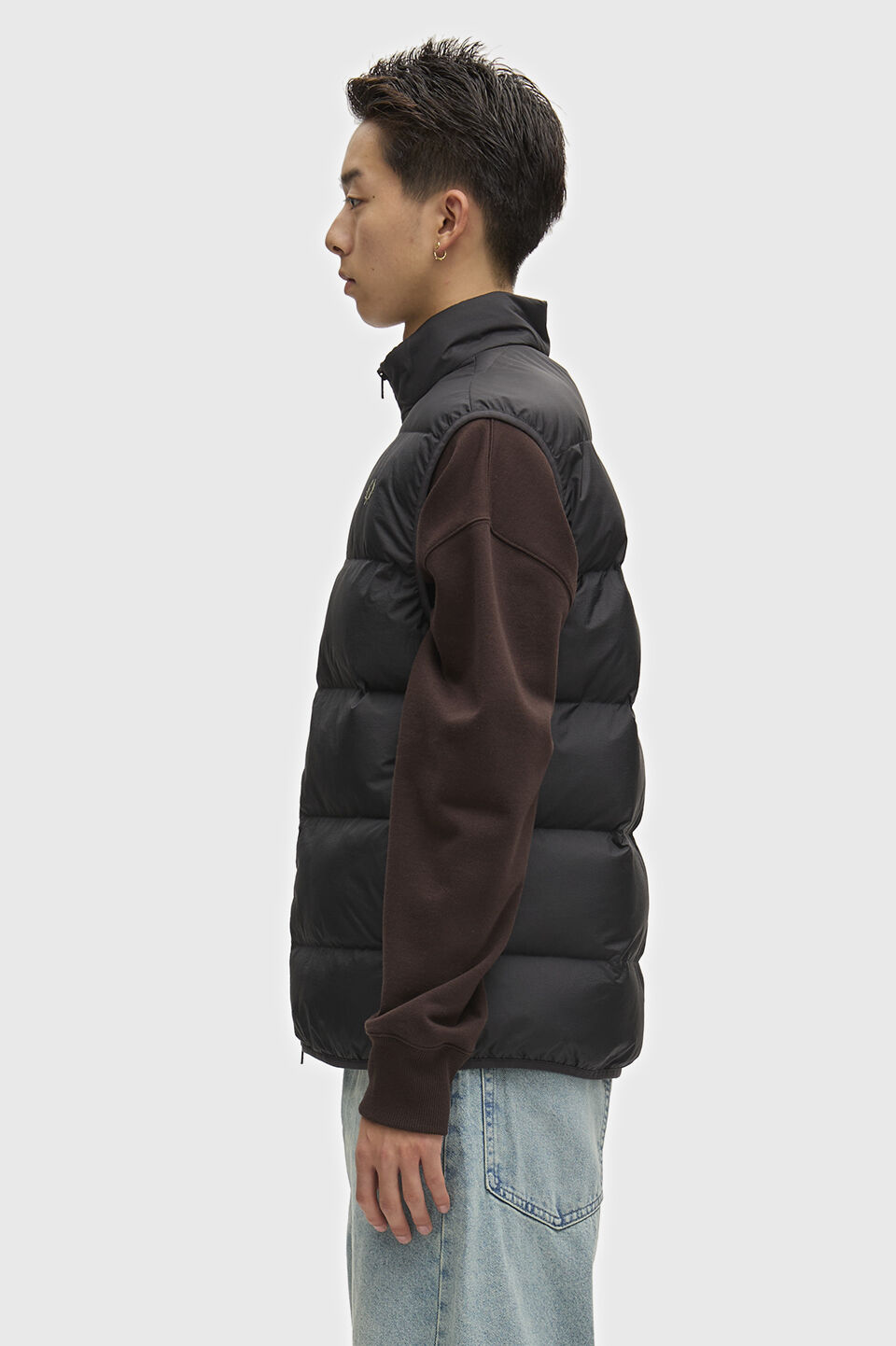 FRED PERRY 「FRED PERRY／Insulated Gilet／ワンポイントロゴ インサレート 中綿ベスト」|ダウンベスト・ベスト|