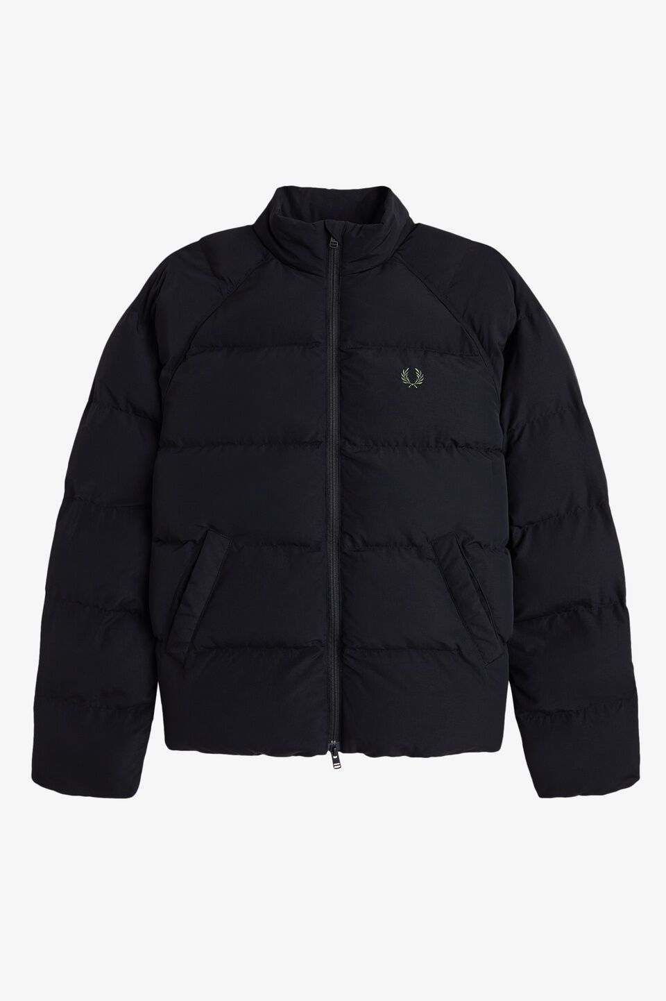 FRED PERRY 「FRED PERRY／Raglan Sleeve Padded Jacket／ワンポイントロゴ ラグランスリーブ中綿ジャケット」|その他|