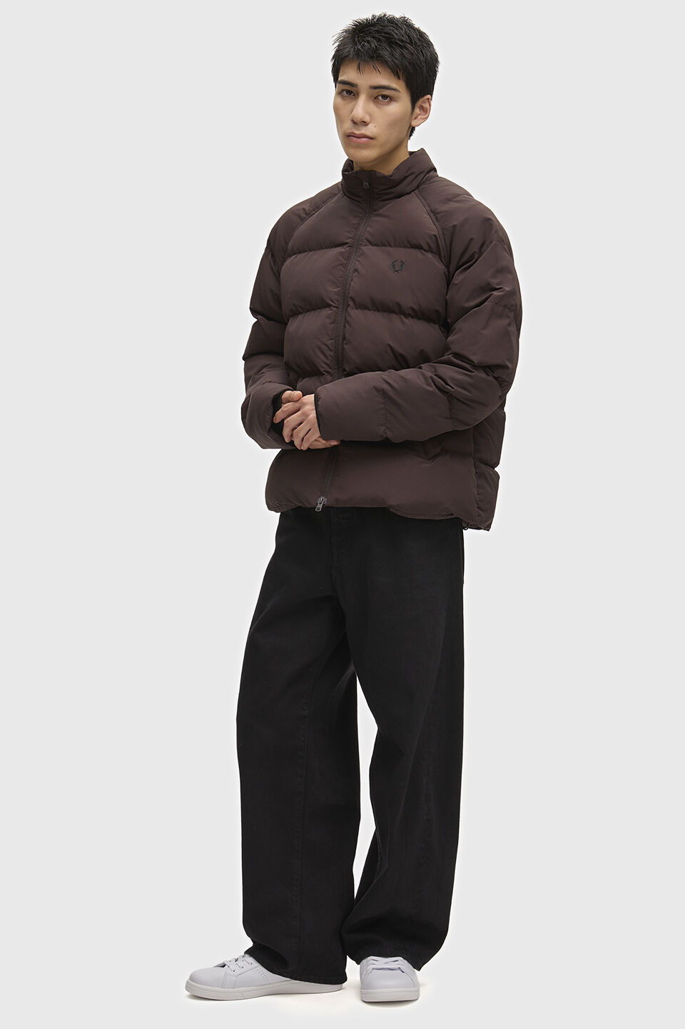 FRED PERRY 「FRED PERRY／Raglan Sleeve Padded Jacket／ワンポイントロゴ ラグランスリーブ中綿ジャケット」|その他|
