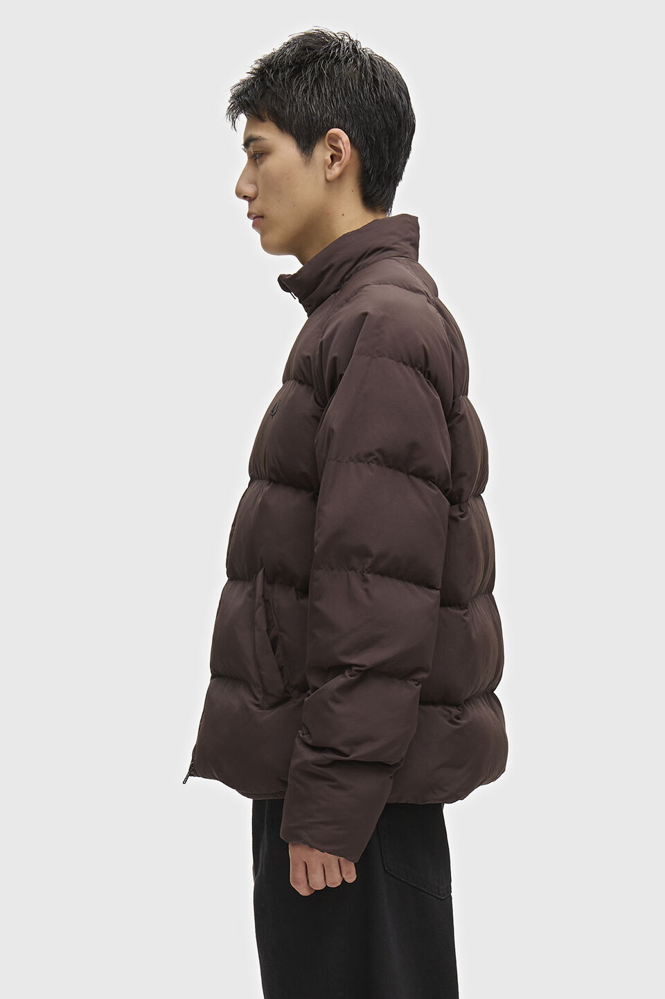 FRED PERRY 「FRED PERRY／Raglan Sleeve Padded Jacket／ワンポイントロゴ ラグランスリーブ中綿ジャケット」|その他|
