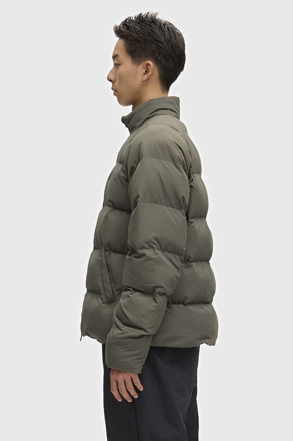 FRED PERRY 「FRED PERRY／Raglan Sleeve Padded Jacket／ワンポイントロゴ ラグランスリーブ中綿ジャケット」|その他|