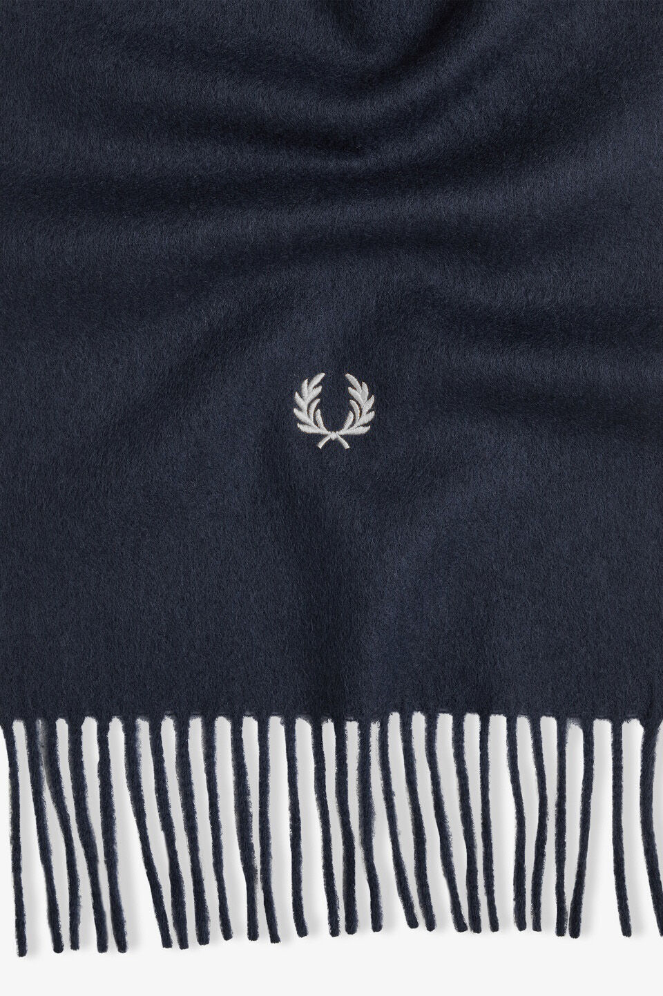 FRED PERRY 「FRED PERRY／Plain Woven Scarf／ワンポイントロゴ ウールマフラー」|マフラー|