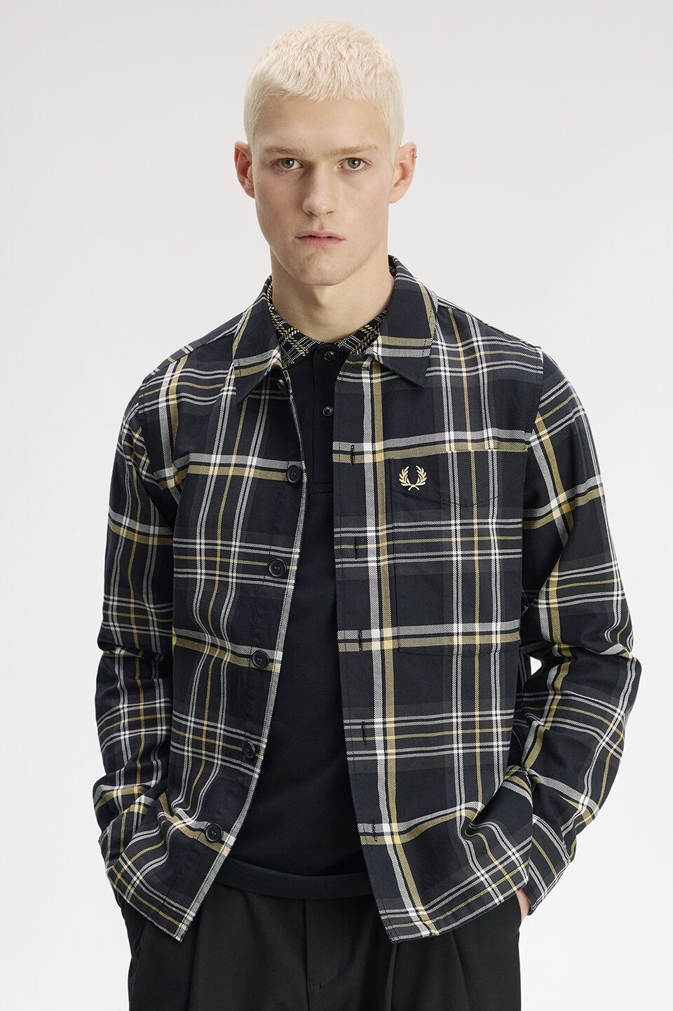 FRED PERRY 「FRED PERRY／Tartan Overshirt／タータンチェックオーバーシャツ」|シャツ・ブラウス|