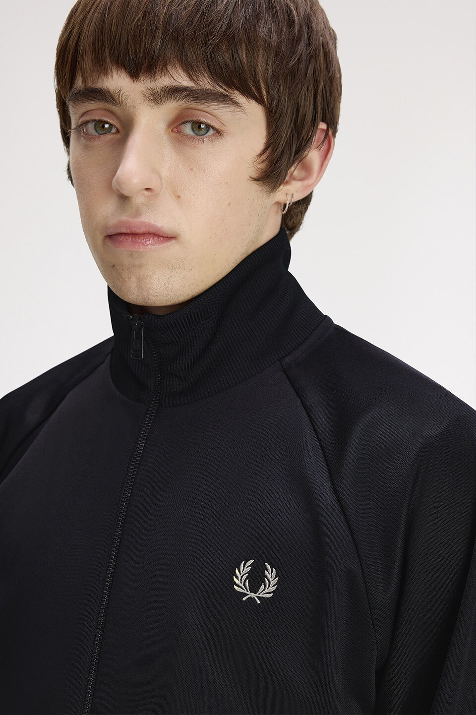 FRED PERRY 「FRED PERRY／Tartan Applique Track Jacket／タータンアップリケトラックジャケット」|スウェット・ジャージ|