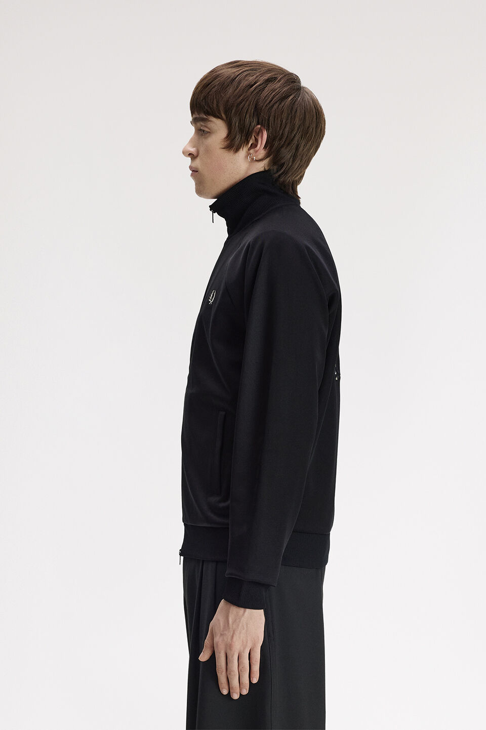 FRED PERRY 「FRED PERRY／Tartan Applique Track Jacket／タータンアップリケトラックジャケット」|スウェット・ジャージ|
