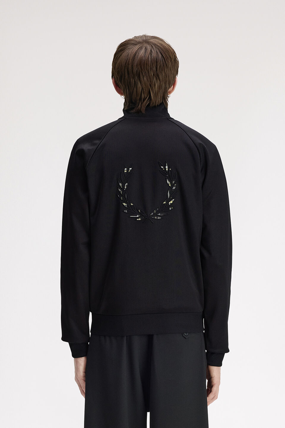 FRED PERRY 「FRED PERRY／Tartan Applique Track Jacket／タータンアップリケトラックジャケット」|スウェット・ジャージ|