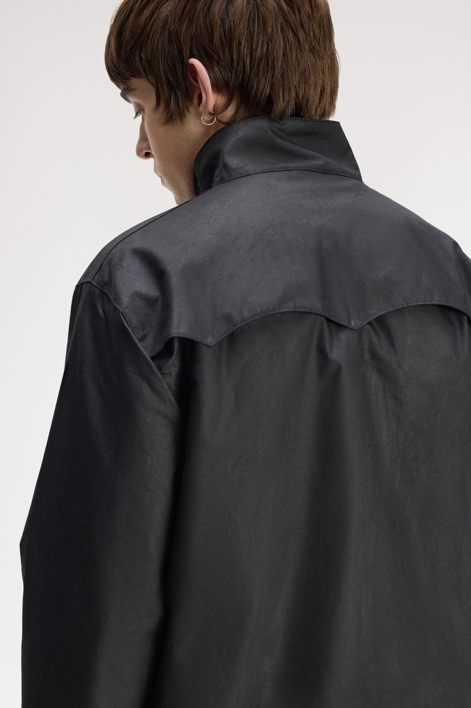 FRED PERRY 「FRED PERRY／Made In England Waxed Harrington Jacket／イギリス製 ワックスハリントンジャケット」|ブルゾン・スタジャン|