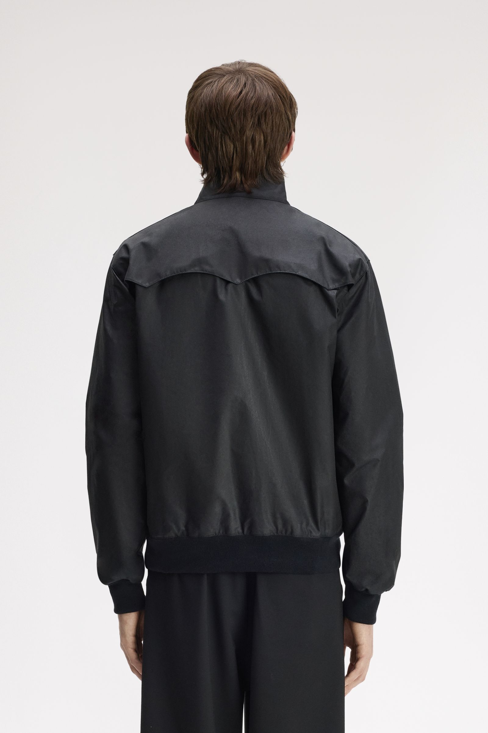 FRED PERRY 「FRED PERRY／Made In England Waxed Harrington Jacket／イギリス製 ワックスハリントンジャケット」|ブルゾン・スタジャン|