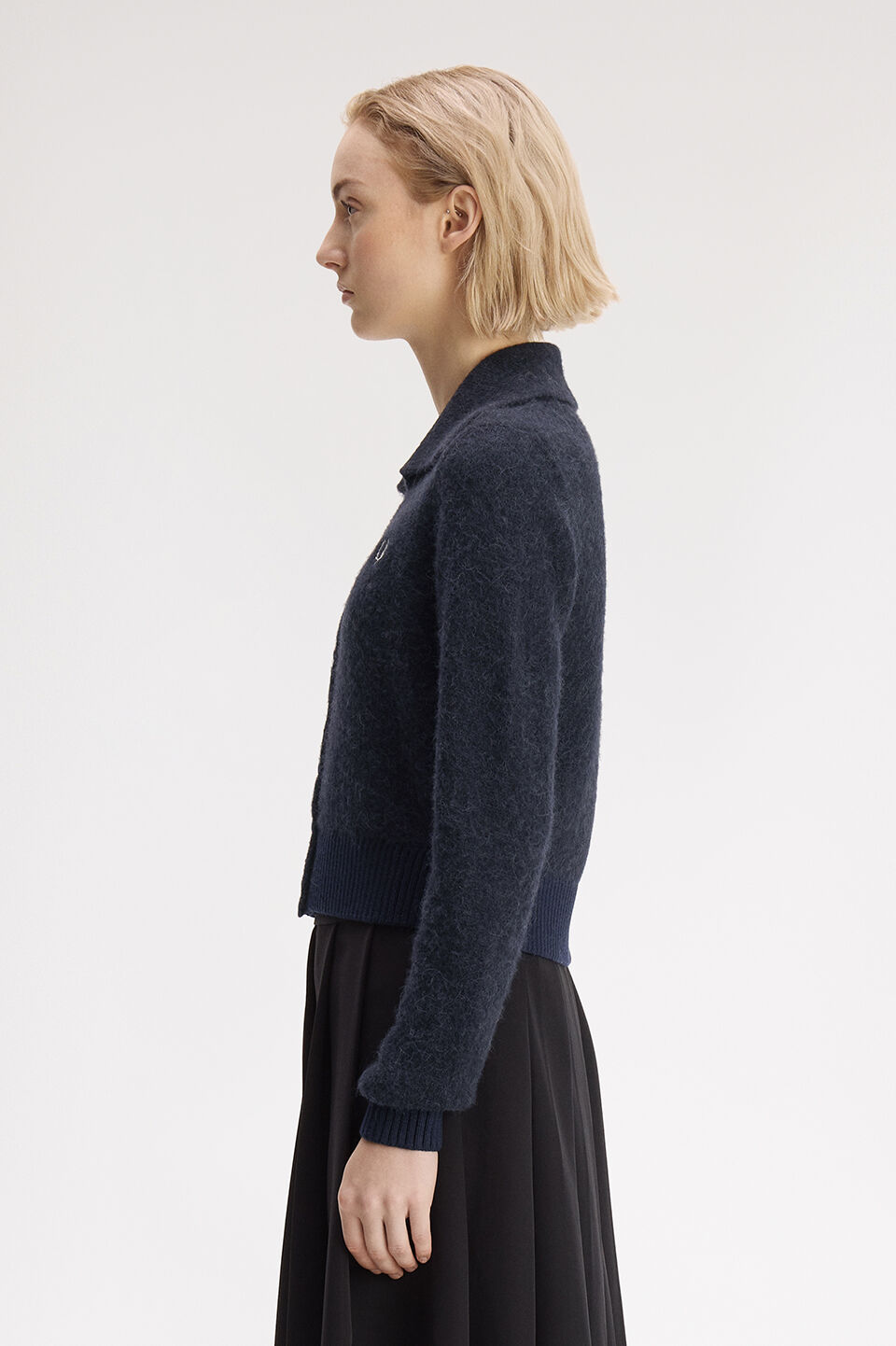FRED PERRY 「FRED PERRY／Brushed Cardigan／オープンカラーカーディガン」|ポロシャツ|