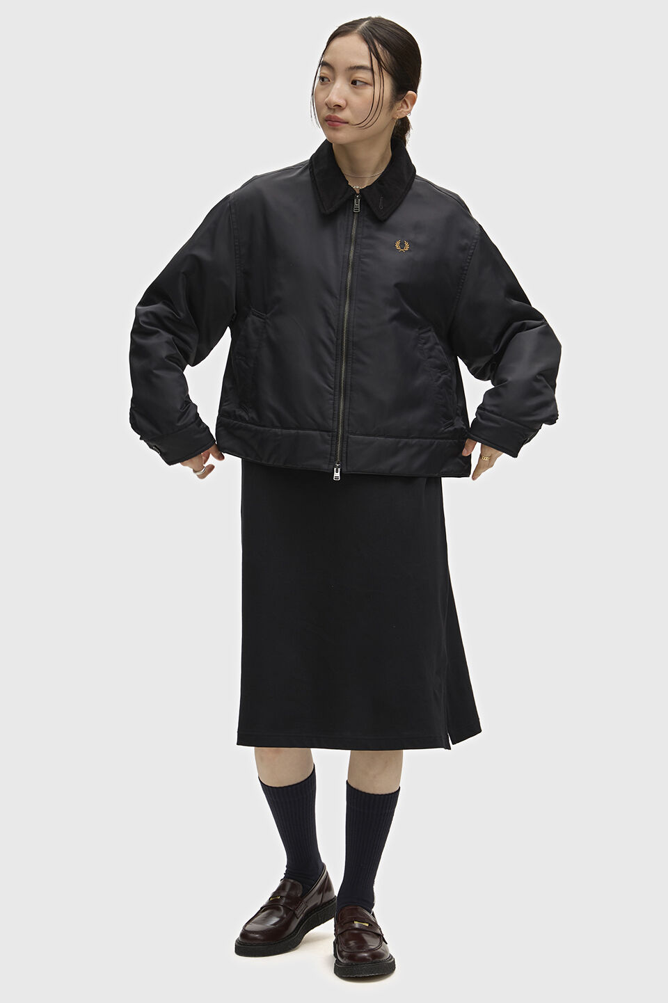 FRED PERRY 「FRED PERRY／Padded Caban Jacket／パテッドカバンジャケット」|ブルゾン・スタジャン|