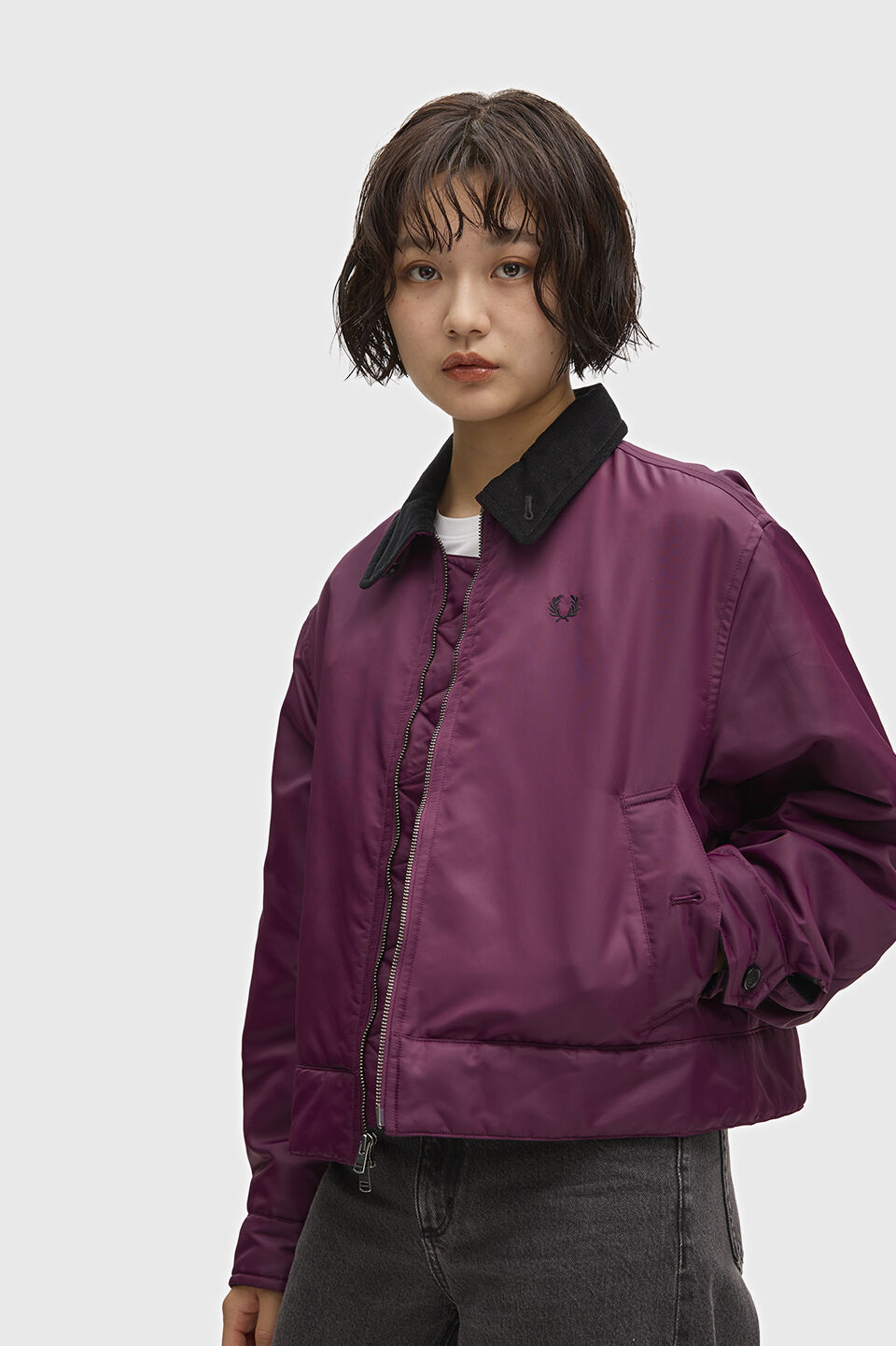 FRED PERRY 「FRED PERRY／Padded Caban Jacket／パテッドカバンジャケット」|ブルゾン・スタジャン|PLUM