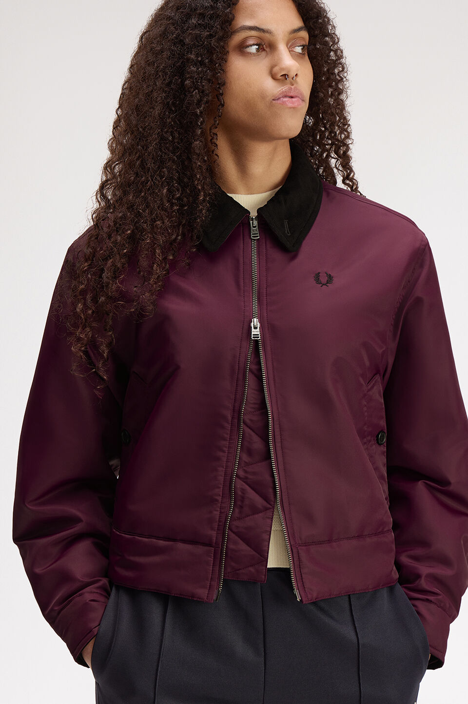 FRED PERRY 「FRED PERRY／Padded Caban Jacket／パテッドカバンジャケット」|ブルゾン・スタジャン|