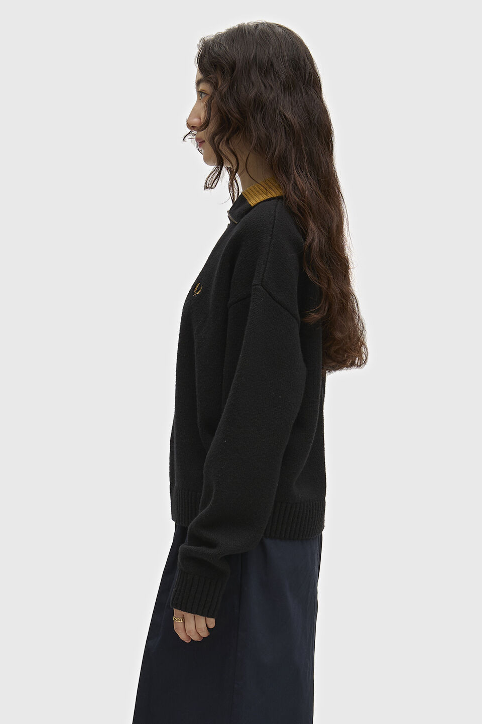 FRED PERRY 「FRED PERRY／Half Zip Jumper／ハーフジップニット」|ニット・セーター|