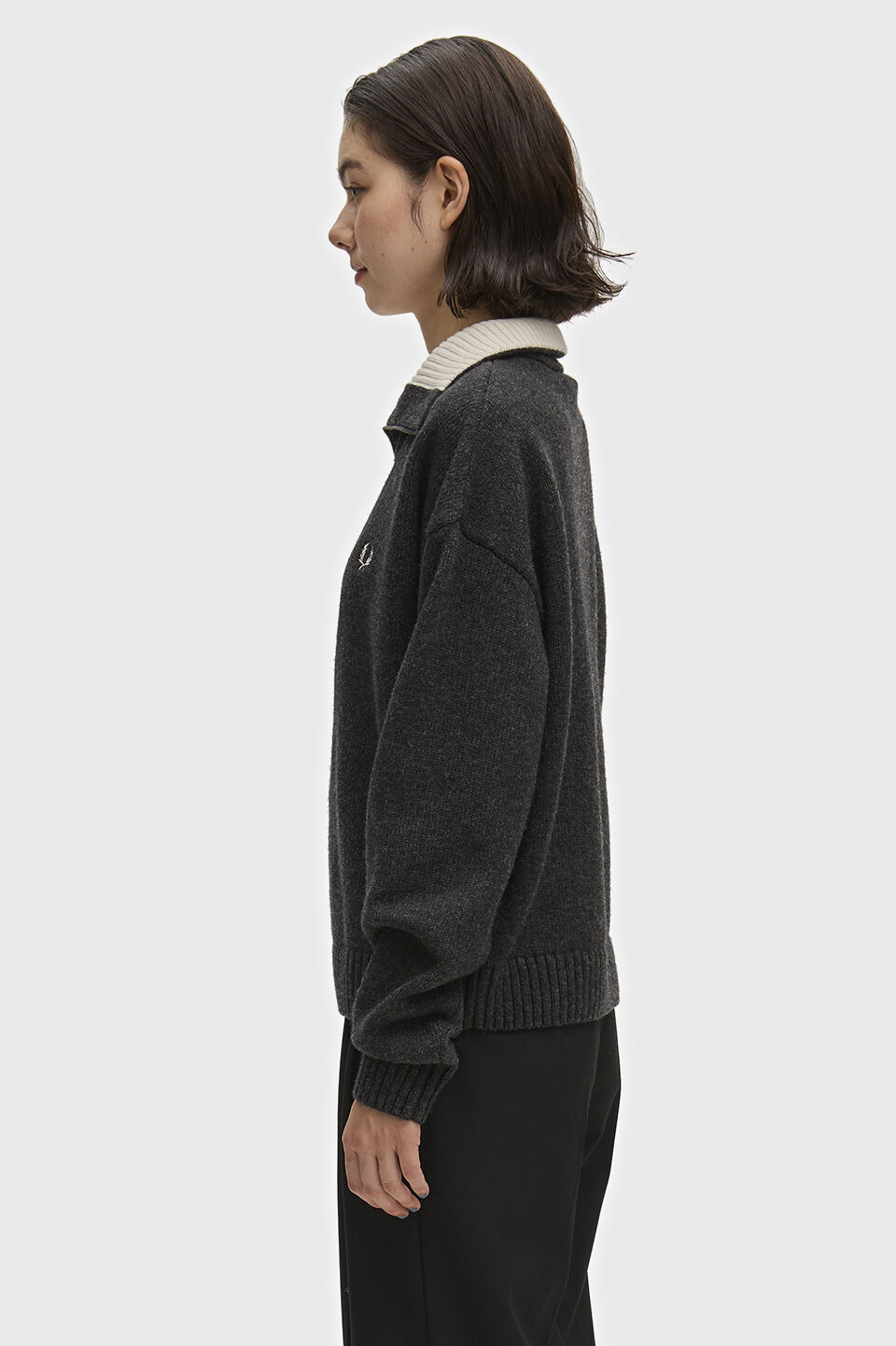FRED PERRY 「FRED PERRY／Half Zip Jumper／ハーフジップニット」|ニット・セーター|