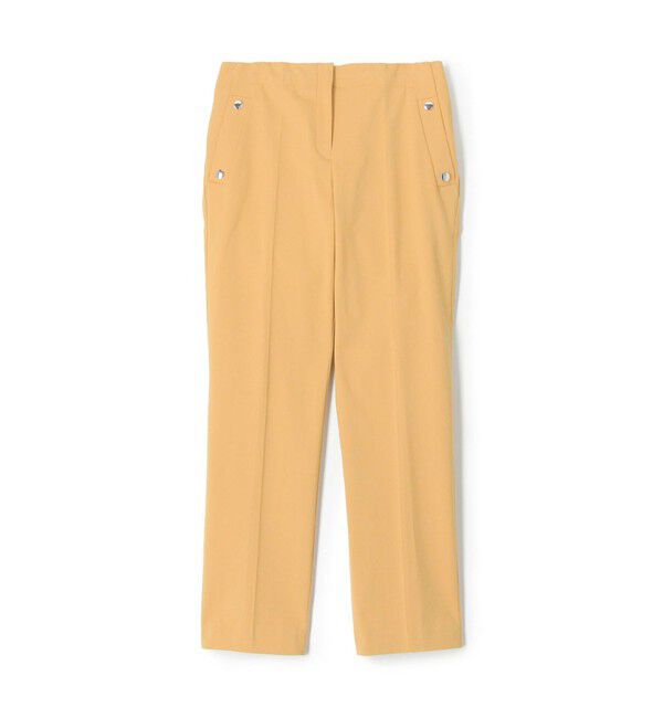 DES PRES「プレーンコットンストレッチ スリムパンツ」|その他|43 ベージュ