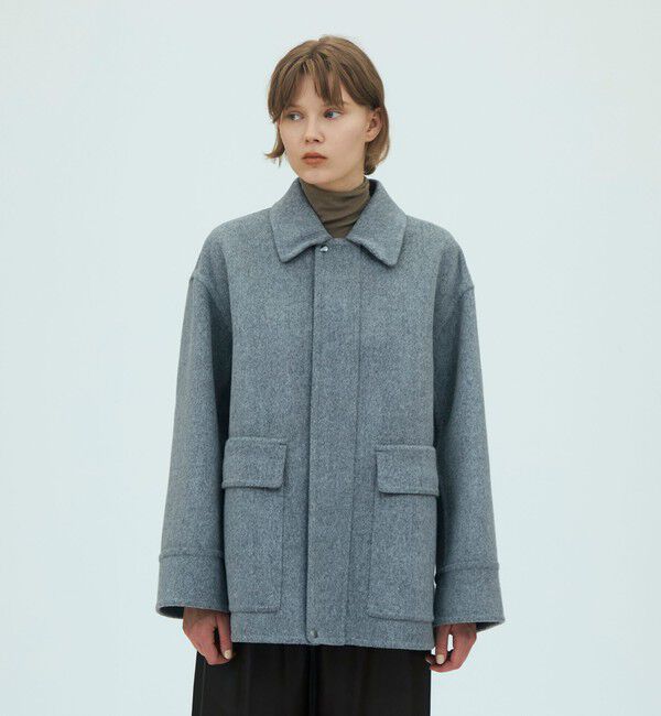 GALERIE VIE「ウールダブルフェイス ショートコート」|その他|
