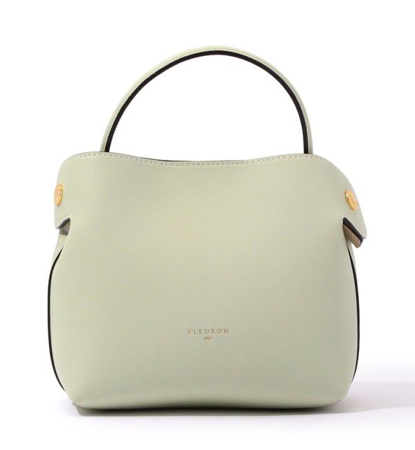 TOMORROWLAND GOODS「FLEURON SWANN MINI バッグ」|ハンドバッグ|51 ライトグリーン