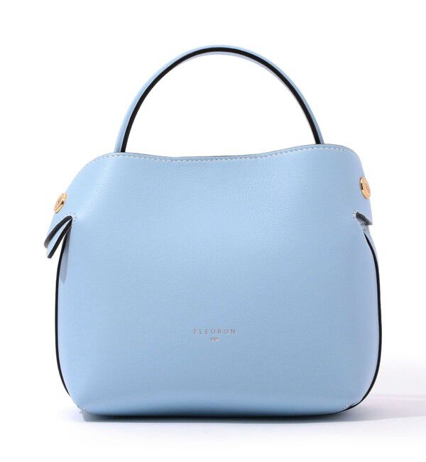 TOMORROWLAND GOODS「FLEURON SWANN MINI バッグ」|ハンドバッグ|61 ライトブルー
