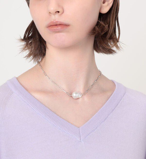 TOMORROWLAND GOODS「mounir Baroque Pearl チョーカー」|ネックレス|