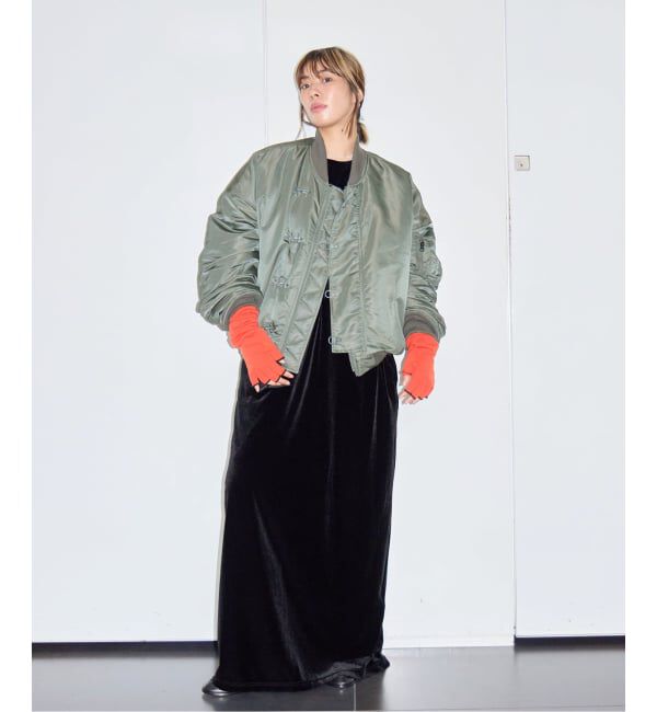 「《予約》VALLEY APPAREL 別注 HOOKED MA-1：ブルゾン」|ブルゾン・スタジャン|