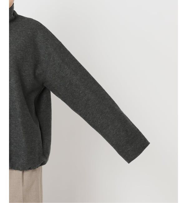  「《追加予約4》FELTED WOOL HALF ZIP TOP：カットソー」|Tシャツ・カットソー|