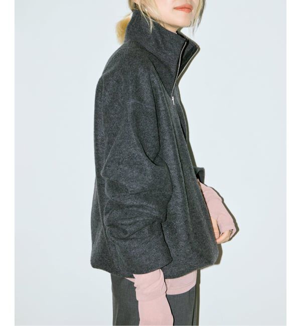  「《追加予約4》FELTED WOOL HALF ZIP TOP：カットソー」|Tシャツ・カットソー|