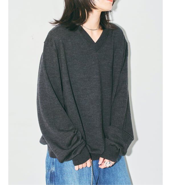  「《追加予約2》V NECK SWEATER：ニット」|ニット・セーター|