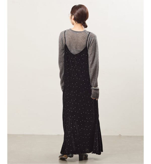 IENA「COUTURE D'ADAM/クチュールドアダム 別注 Glitter Dress ワンピース」|ワンピース|