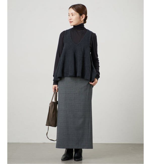 IENA「《追加》enrica/エンリカ FLARE KNIT TOP KNIT246」|ニット・セーター|