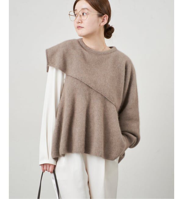 IENA「《追加》enrica/エンリカ FLARE KNIT TOP KNIT246」|ニット・セーター|