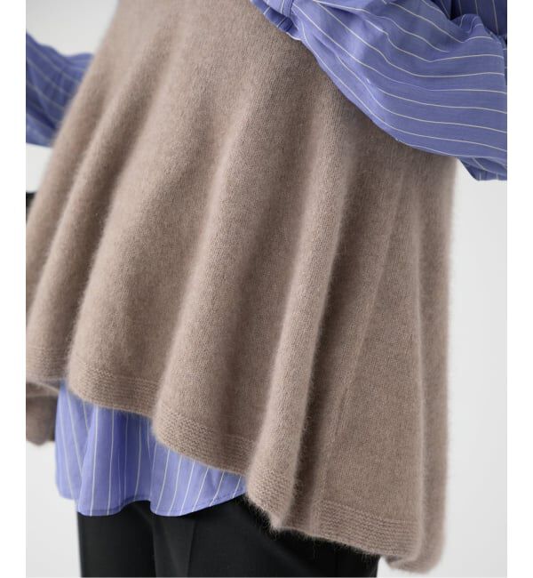 IENA「《追加》enrica/エンリカ FLARE KNIT TOP KNIT246」|ニット・セーター|