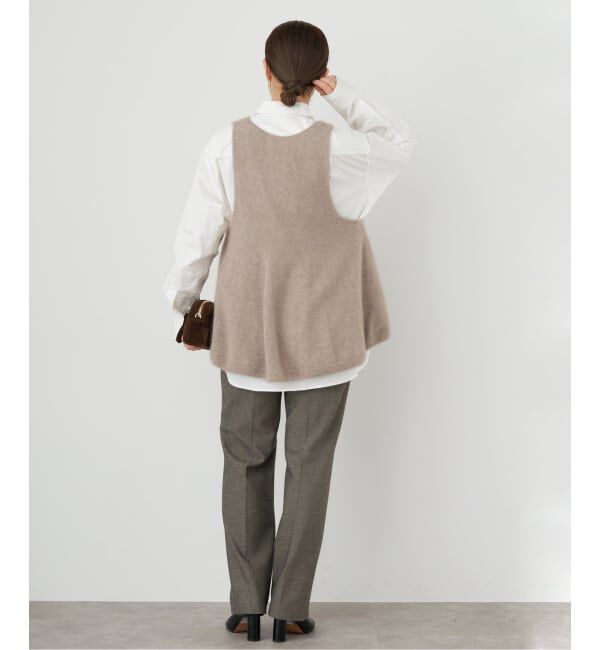 IENA「《追加》enrica/エンリカ FLARE KNIT TOP KNIT246」|ニット・セーター|