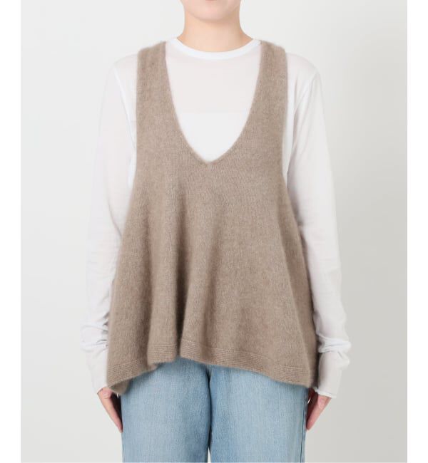 IENA「《追加》enrica/エンリカ FLARE KNIT TOP KNIT246」|ニット・セーター|