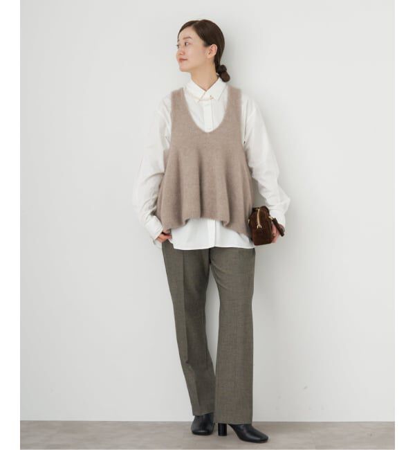 IENA「《追加》enrica/エンリカ FLARE KNIT TOP KNIT246」|ニット・セーター|
