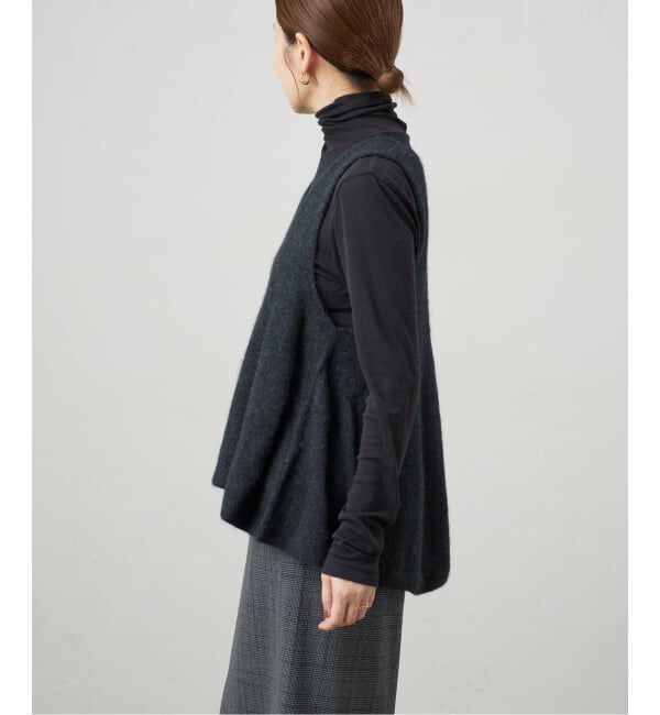 IENA「《追加》enrica/エンリカ FLARE KNIT TOP KNIT246」|ニット・セーター|