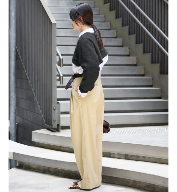 IENA「enrica/エンリカ LAYERED KNIT ニット KNIT296」|ニット・セーター|