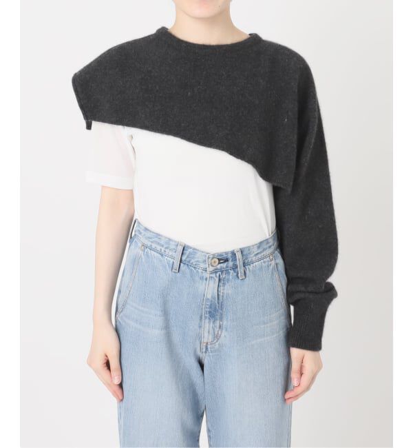IENA「enrica/エンリカ LAYERED KNIT ニット KNIT296」|ニット・セーター|