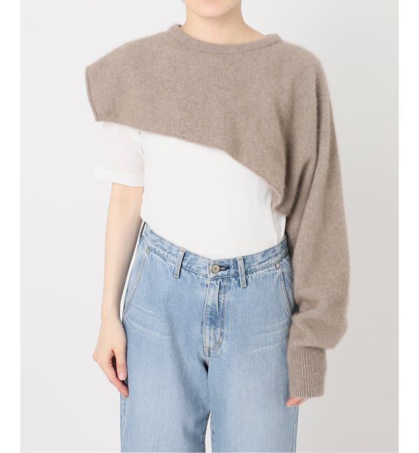 IENA「enrica/エンリカ LAYERED KNIT ニット KNIT296」|ニット・セーター|