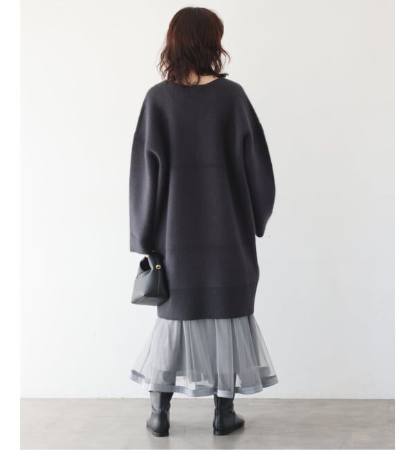 SLOBE IENA「《WEB限定/追加》チュールギャザースカート」|スカート|