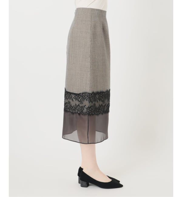 VERMEIL par iena「Shark skin スカート」|スカート|