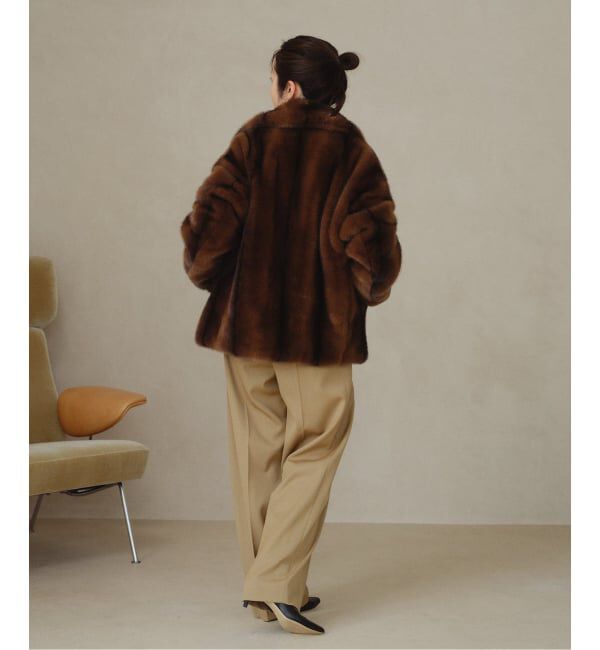 VERMEIL par iena「ファージャケット」|その他|