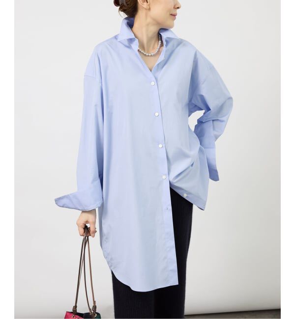 VERMEIL par iena「ロングシャツ」|シャツ・ブラウス|