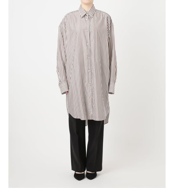 VERMEIL par iena「ロングシャツ」|シャツ・ブラウス|