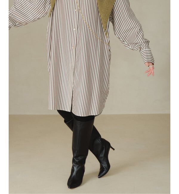 VERMEIL par iena「ロングシャツ」|シャツ・ブラウス|