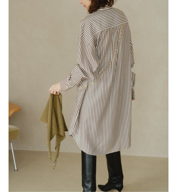 VERMEIL par iena「ロングシャツ」|シャツ・ブラウス|