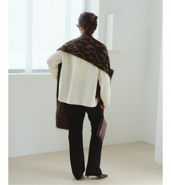 VERMEIL par iena「《追加2》Minimal Double Cross ブラウス」|シャツ・ブラウス|