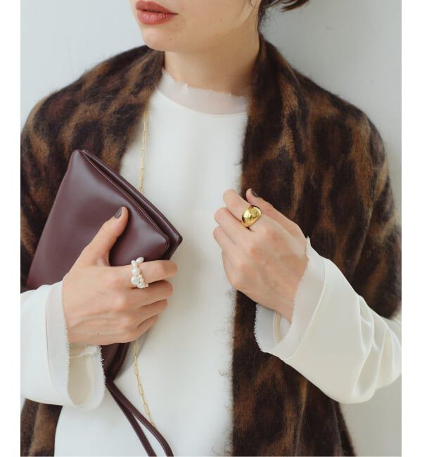 VERMEIL par iena「《追加2》Minimal Double Cross ブラウス」|シャツ・ブラウス|