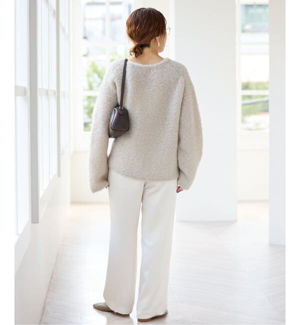IENA「ウオッシャブルダブルサテンイージーパンツ」|その他|