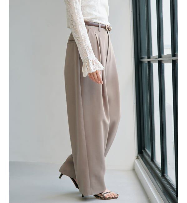 IENA「アーチタックパンツ」|その他|