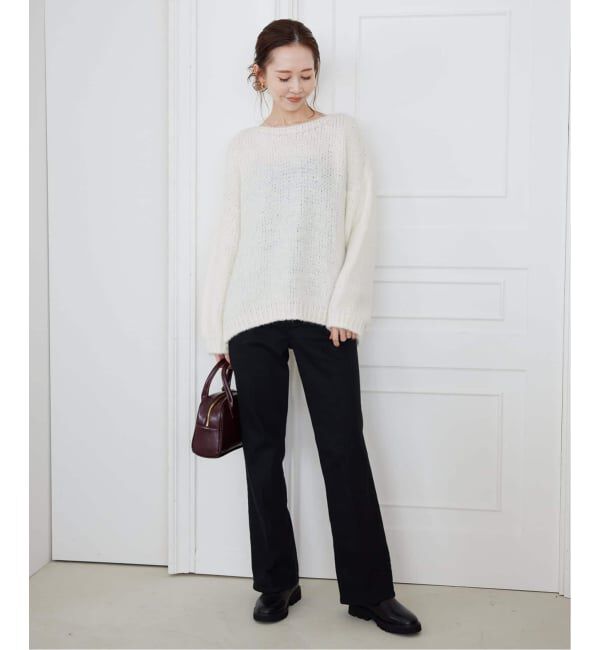 SLOBE IENA「《追加》TRICOTS JEAN MARC/トリコットジーンマルク SLOBE別注 PO KNIT」|ニット・セーター|